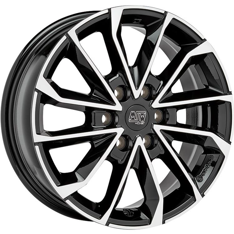 MSW 42 Van Gloss Black Full Polished 6,5x17 6x120 ET50 CB74,6 60° 1250 kg W19468001T56 MSW 42 Van Gloss Black Full Polished 6,5x17 6x120 ET50 CB74,6 60° 1250 kg W19468001T56