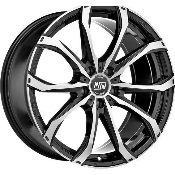 MSW 48 Van Gloss Black Full Polished 6,5x16 5x130 ET55 CB89,1 60° 1350 kg W19299003T56