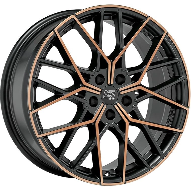 MSW 74 Matt Black Copper Fp 8x19 5x112 ET45 CB73,1 60° 745 kg W19351503TCAC MSW 74 Matt Black Copper Fp 8x19 5x112 ET45 CB73,1 60° 745 kg W19351503TCAC