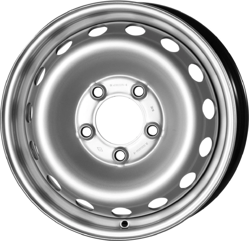 MW R1-1765 Silver 6,5x16 5x130 ET66 CB89,0 60° R1-1765