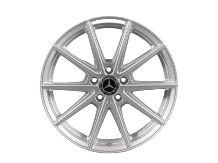 OEM MERCEDES 7.5X18 5X112 ET52/66.6 SREBRNY DEMO
