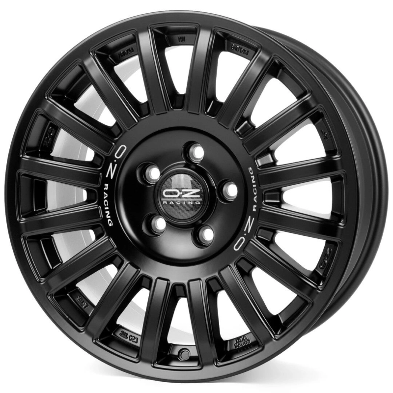 OZ Racing Rally Raid Matt Black Silver Lettering 8,5x18 5x130 ET32 CB84,1 R14 790 kg W01C01156AR9
