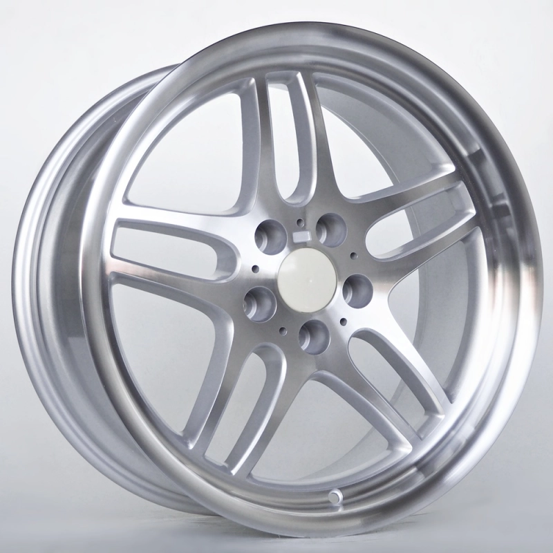 Ratlankis Aiden 8,5X19 5X120 ET15 74,1 Silver Polished Lip and Face