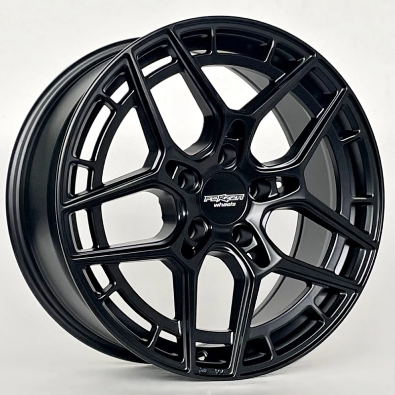 Ratlankis Forzza Magnum 8X18 5X120 ET35 72,56 Satin Black