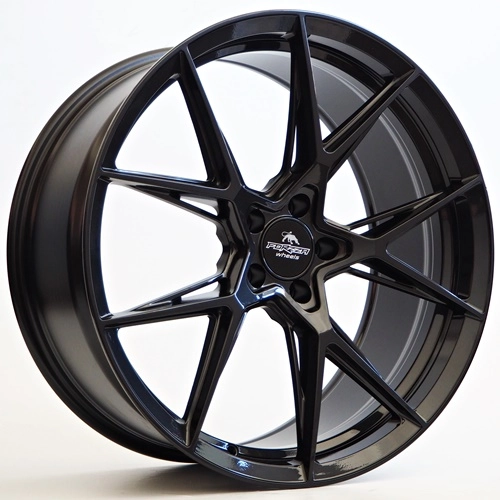 Ratlankis Forzza Oregon 9,5X21 5X112 ET30 66,45 Black Magic FLOW FORMING