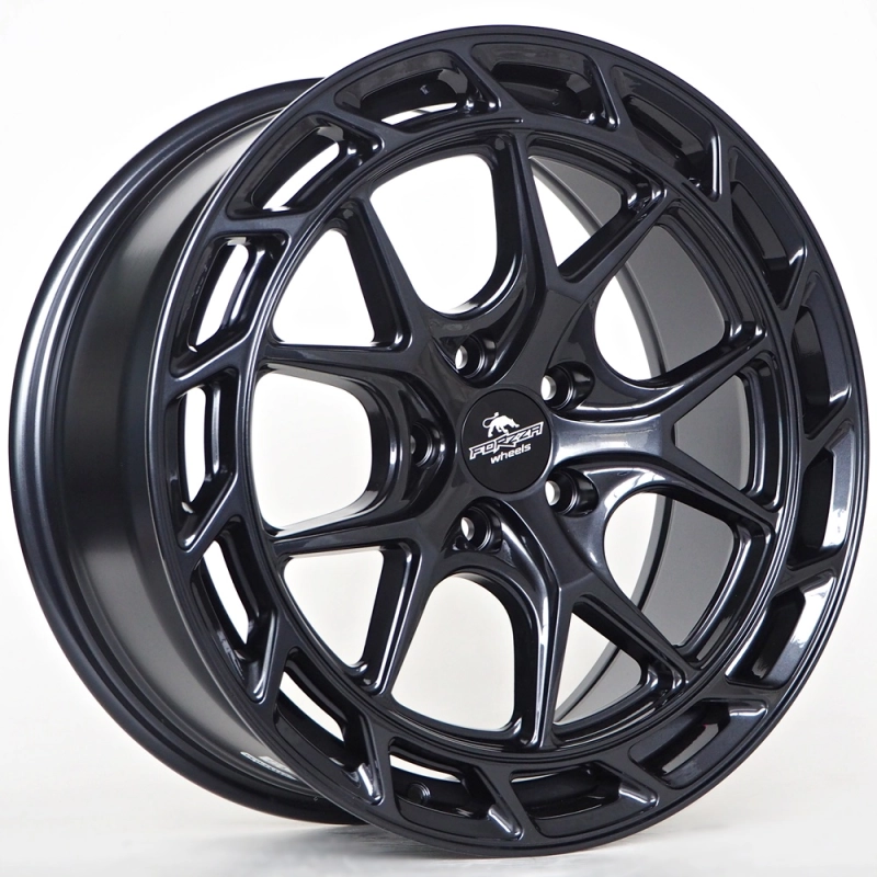 Ratlankis Forzza Saturn 8X18 5X112 ET45 66,5 Black Magic