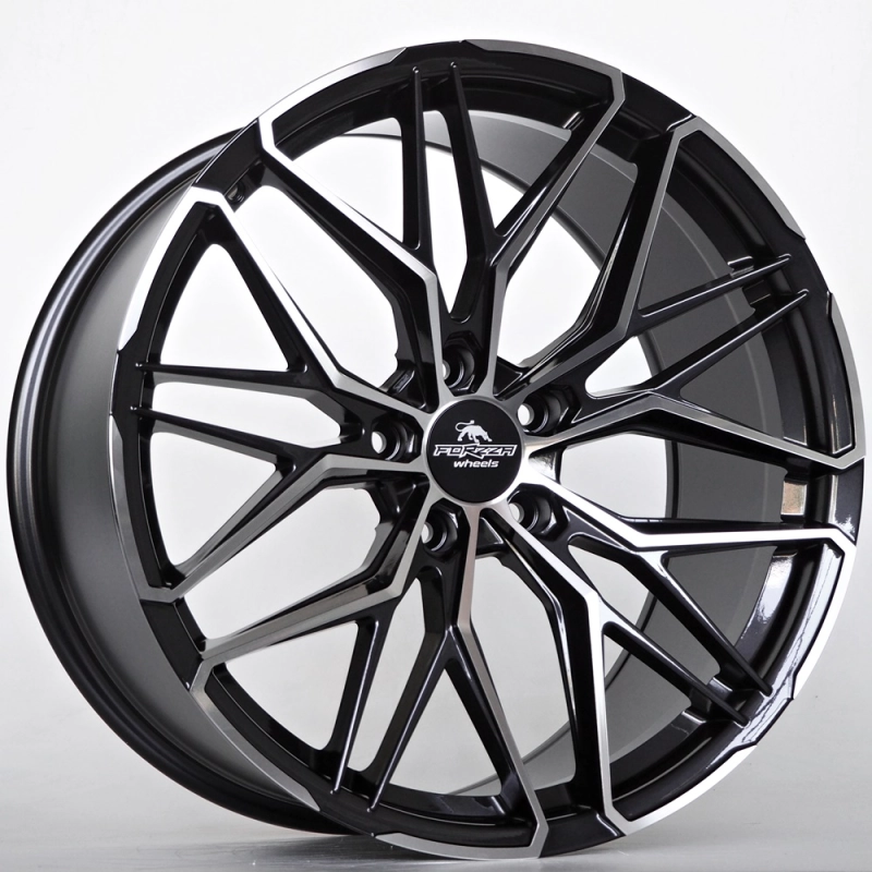 Ratlankis Forzza Stone 10X20 5X120 ET40 74,1 Black Magic Face Polished