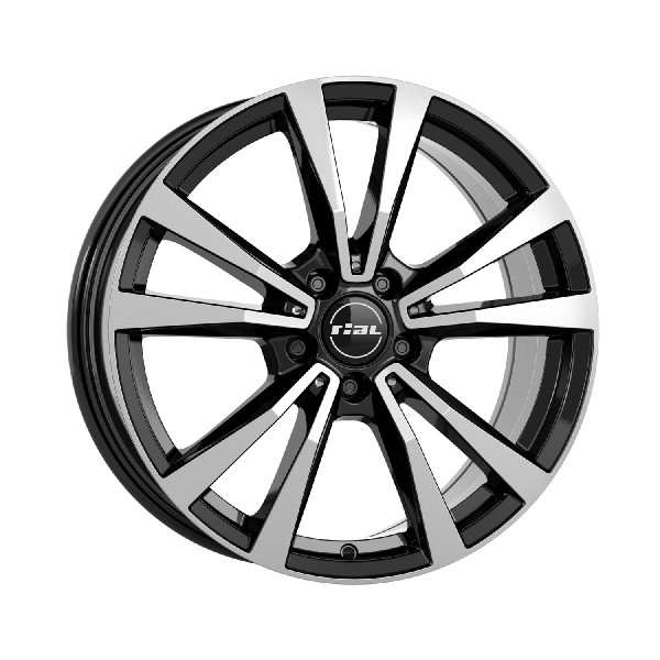 RIAL M12X 9X20 5X112 ET20/66.5 CZARNY/POLER