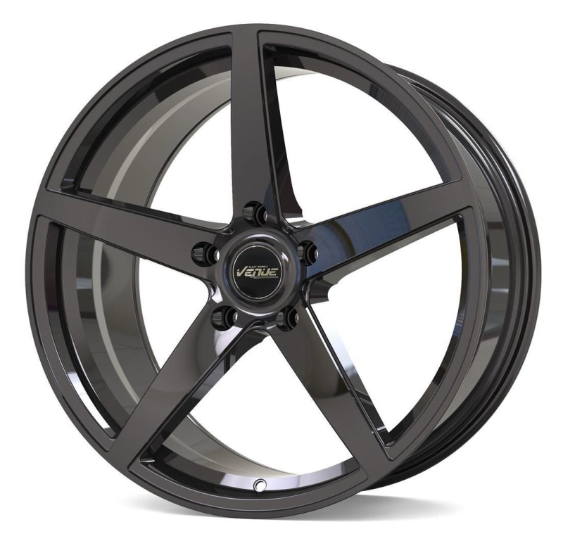 Venue Evo5 Gloss Black 9,5x19 5x112 ET30 CB66,6 60° 900 kg VEVO1995511230666GB