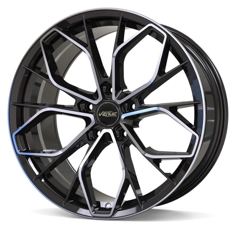 Venue Rocker Black Polished 8,5x19 5x114 ET35 CB73,1 60° 900 kg VROC19855114335731BP