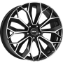 AEZ Leipzig dark Black/polished 9x20 5x112 ET20 CB66,6 R14 1045 kg ALE0M8BP20E
