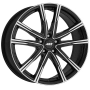 AEZ Montreal dark Black/polished 7x19 5x108 ET48 CB63,4 60° 750 kg AMO9IHBP475E16