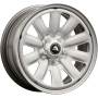 Alcar HybridRad 132200 Silver 7x17 5x114,3 ET50 CB67,1 With Cap 60° 132200