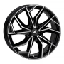 ALUTEC ADX02 8X19 5X108 ET48/63.4 CZARNY/POLER