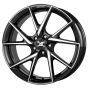 ALUTEC ADX1 7X17 5X112 ET50/70 CZARNY/POLER