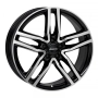 ALUTEC IKENU 7.5X17 5X112 ET45/66.5 CZARNY/POLER