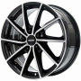 Alutec Singa diamond-black frontpolished 7,5x18 5x112 ET45 CB57,1 R13 735 kg SIN75845V23-1