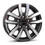 Borbet CW5 mistral anthracite glossy polished 6,5x16 5x130 ET66 CB89,1 60° 1200 kg 497465