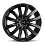 Borbet CW6 Black matt 6,5x16 6x130 ET62 CB84,1 60° 1350 kg 498155