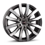Borbet CW6 mistral anthracite glossy polished 6,5x16 6x130 ET62 CB84,1 60° 1350 kg 497025