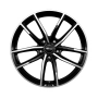 BROCK B38 8X18 5X114.3 ET45/72.6 CZARNY/POLER