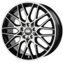 CMS C25 Diamond Black Gloss 9x20 5x112 ET45 CB66,6 R14 1000 kg C25 9020 45 82S DB