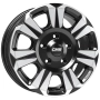 CMS C31 Diamond Black Gloss 6,5x16 5x118 ET60 CB71,1 60° 1150 kg C31 656 60 81 DB