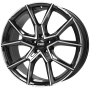 CMS C33 Diamond Black Gloss 8x19 5x112 ET38 CB66,6 R13 690 kg