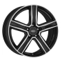 Dezent KG dark Black/polished 7,5x18 5x120 ET40 CB64,1 R14 810 kg TKGF9BP40E