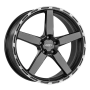 Dotz MarinaBay dark Gunmetal/polished lip 8,5x18 5x114.3 ET45 CB71,6 60° 780 kg OMA80FL45