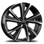 GMP EVENTO 8X18 5X112 ET35/66.6 CZARNY/POLER