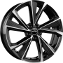 GMP EVENTO 9X20 5X112 ET30/66.6 CZARNY/POLER