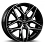 GMP LUNICA 7.5X18 5X112 ET45/66.6 CZARNY/POLER