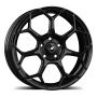 GMP RACEWAY 7X17 5X108 ET40 CZARNY