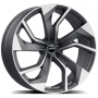 GMP REBEL 8.5X20 5X112 ET35/66.5 SZARY/POLER