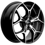 MAK EPICA 7X17 5X108 ET50/63.4 CZARNY/POLER