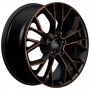 MAK STILO 8.5X19 5X112 ET40/66.45 CZARNY/BRĄZ