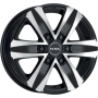 MAK Stone 6 Black Mirror 8,5x20 6x139.7 ET20 CB106,1 Flat 1215 kg F85206TBM20VH2X