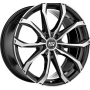 MSW 48 Van Gloss Black Full Polished 7x16 5x108 ET46 CB65,1 60° 1000 kg W19355002T56