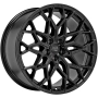 MSW 51 Gloss Black 10x21 5x112 ET44 CB66,6 60° 1050 kg W19451002C5