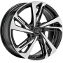 MSW 60 Gloss Black Full Polished 8x18 5x112 ET40 CB57,1 R13 725 kg W19455005E56