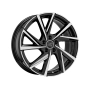 MSW 80-5 Gloss Black Full Polished 7x17 5x112 ET46 CB57,1 R13 690 kg W19383008T56