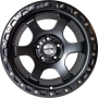 Nano 3S240 Full Matt Black 8,5x17 5x127 ET0 CB71,6 60° BK3S240MB-527-785-0