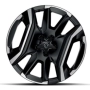 OEM PEUGEOT 3008 8X19 5X108 ET43/65.1 CZARNY/POLER DEMO de dangtelio