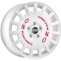 OZ Racing Rally Racing Race White Red Lettering 8x18 5x114,3 ET45 CB75,0 60° 650 kg W01A1220633