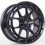 Ratlankis Forzza Saturn 8X18 5X112 ET45 66,5 Black Magic