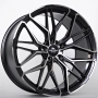 Ratlankis Forzza Stone 10X20 5X120 ET40 74,1 Black Magic Face Polished