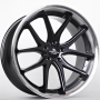 Ratlankis Forzza Storm 10,5X20 5X112 ET40  66,45 Black Magic Lip Polished