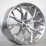 Ratlankis Forzza Titan 10,5X20 5X120 ET37 72,56 Brushed Aluminium