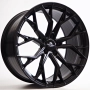 Ratlankis Forzza Titan 10,5X21 5X120 ET40 72,56 Satin Black